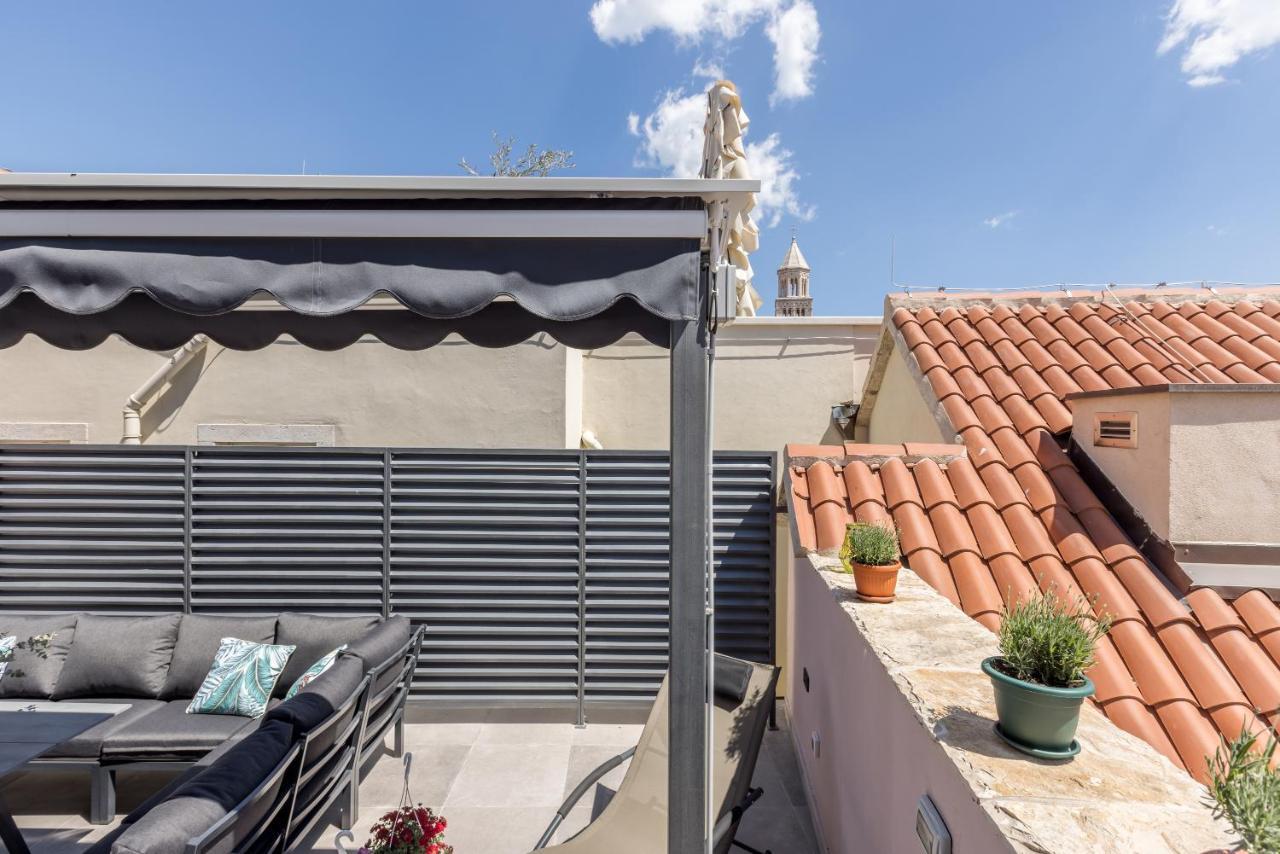 Main Square Duplex With Rooftop Terrace Lägenhet Split